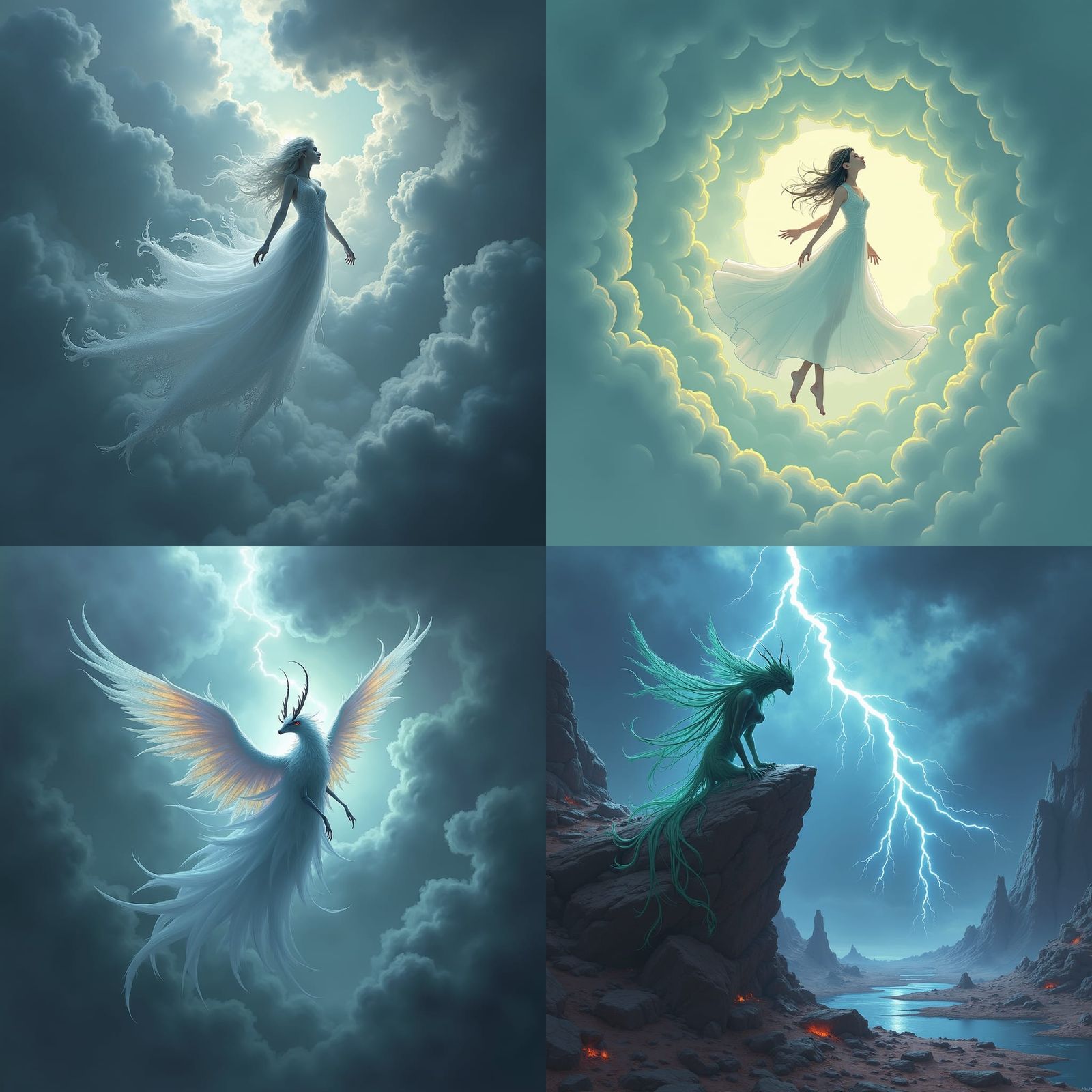 Stormlight Archive Sylph in Dynamic Digital Art