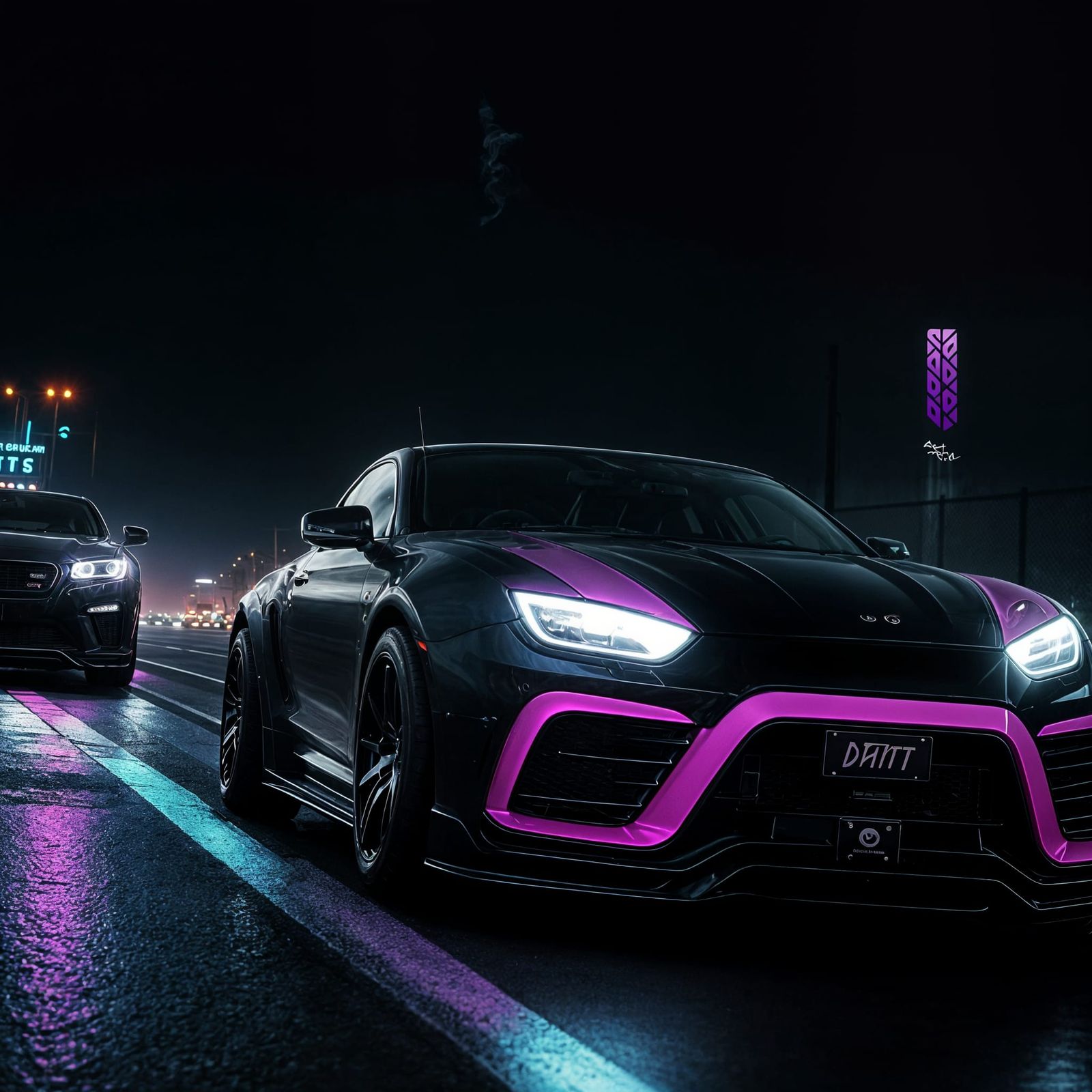 Dark Phonk Drift Racing Album Cover