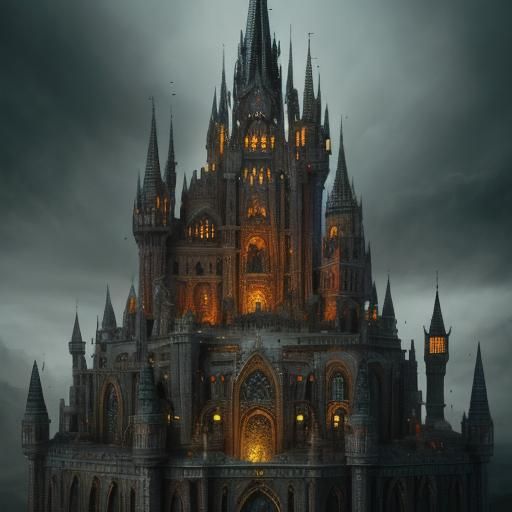 Cinematic Wedding Cake Digital Matte Painting