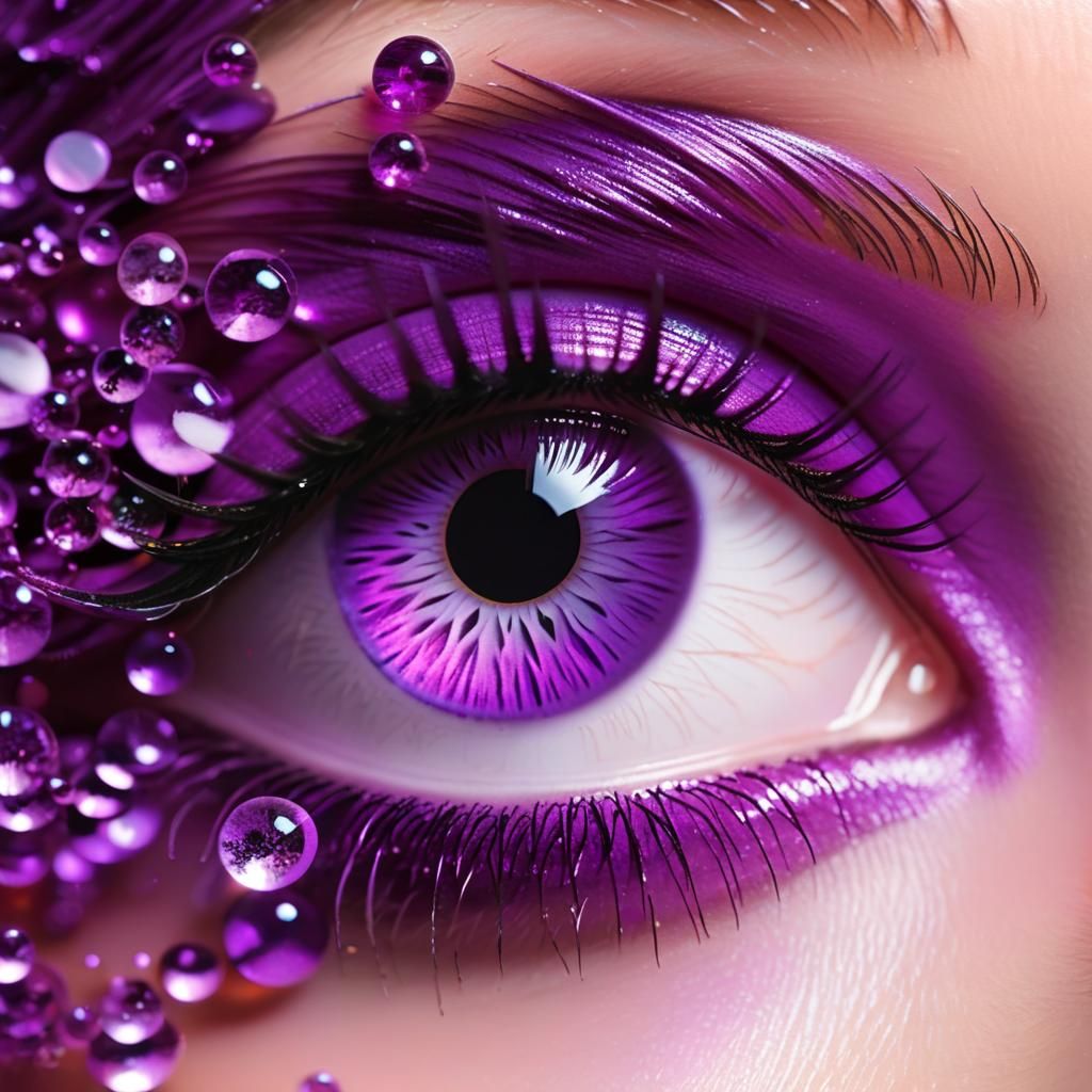 Abstract Image of Purple Color