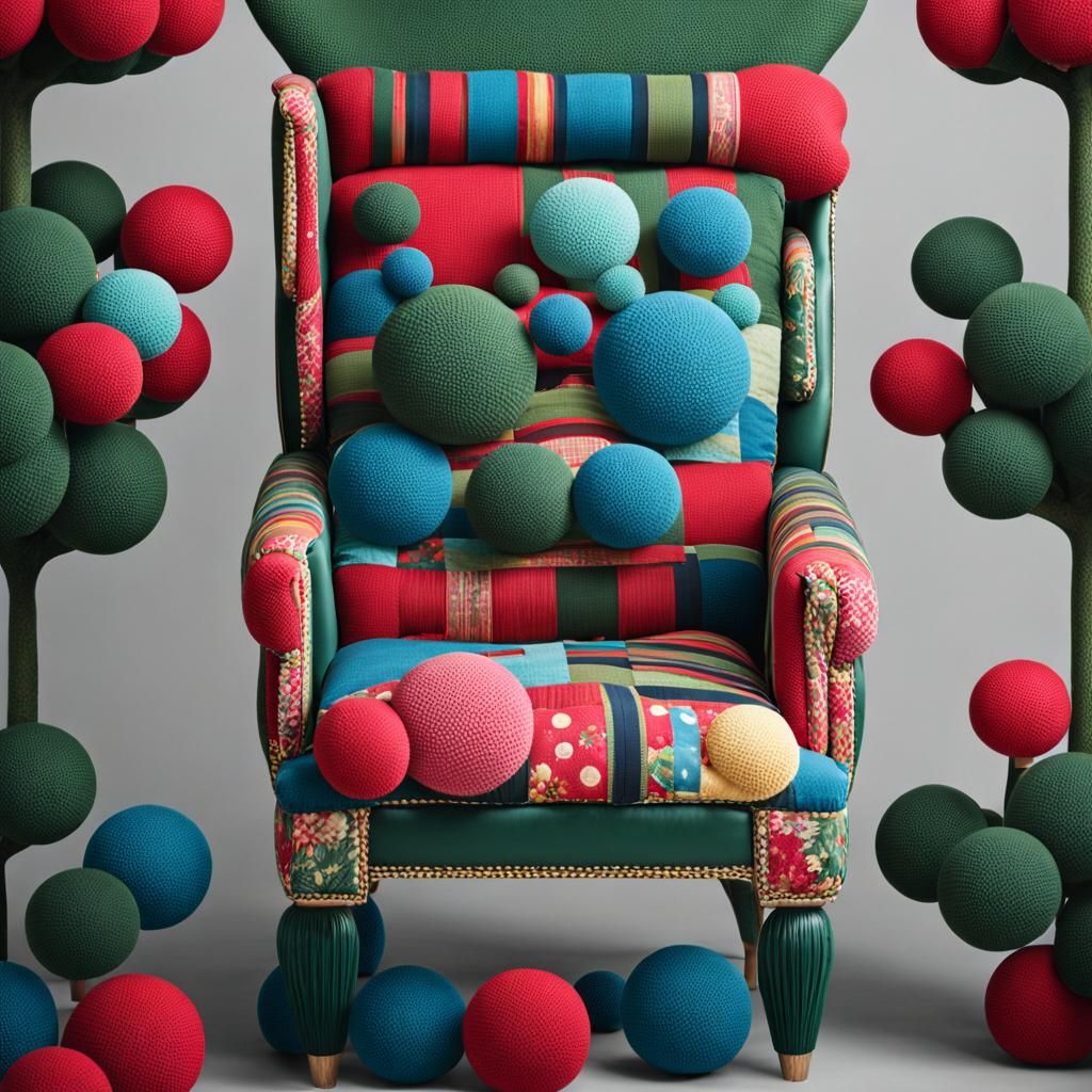 Minimalist Chair Rendering