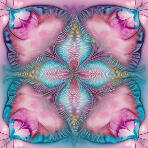 Butterfly Graffiti Art with Watercolour Accents