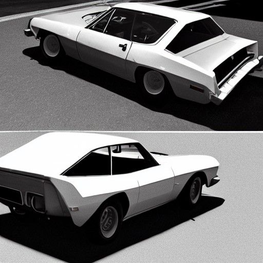 Forza Horizon in the 1970s: 3D Rendered Scene