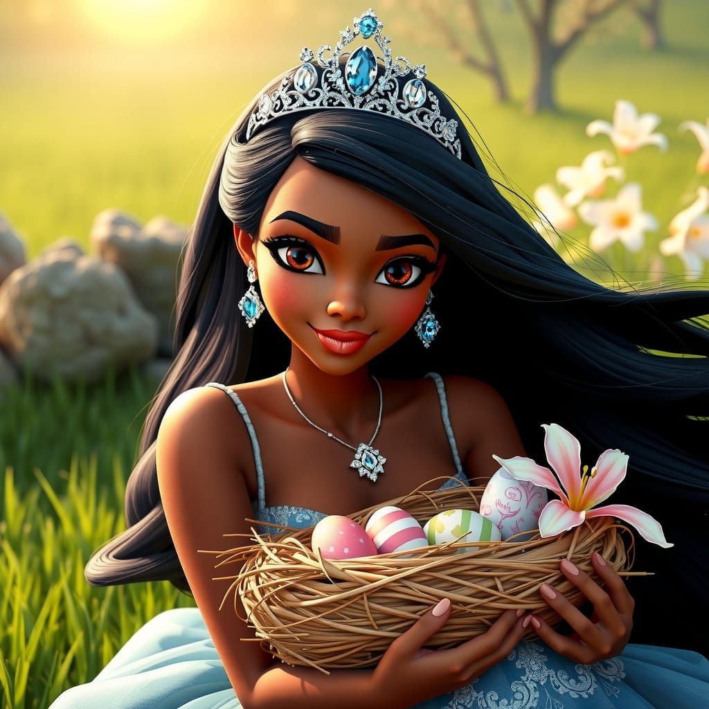 Tiana's Enchanted Spring Portrait