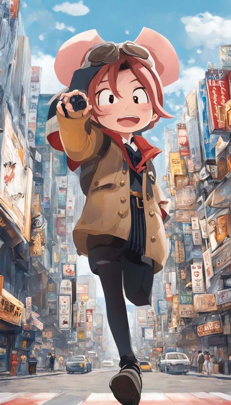 Maximalist Digital Art with 3D Effects and Volumetric Lighti...