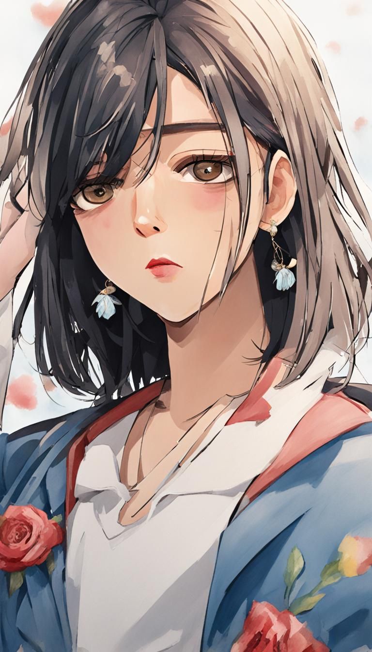 Maximalist 3D Digital Art with Geometric Elements