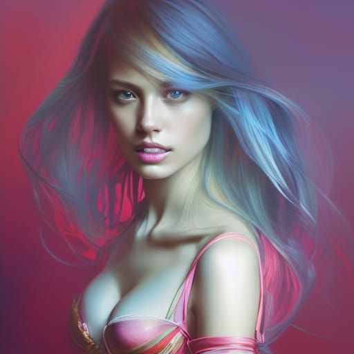 Detailed Portrait with Dynamic Lighting