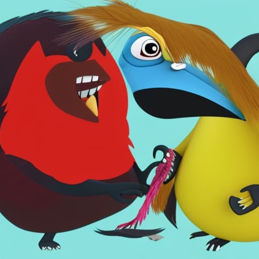 Intricately Detailed Toucan Sam Dances to Pay Bills