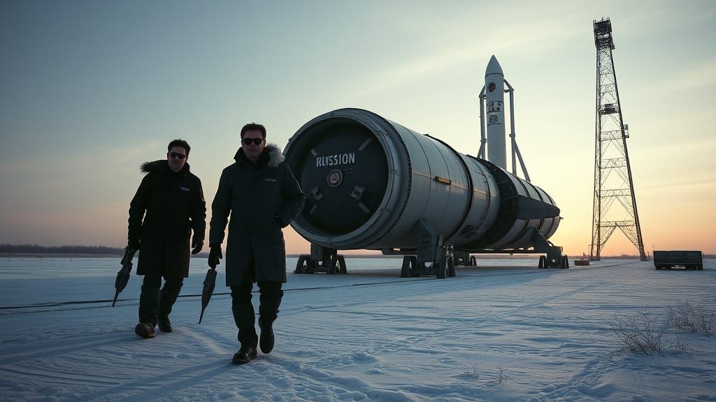 Men in Black Discover Forgotten Soviet Rocket
