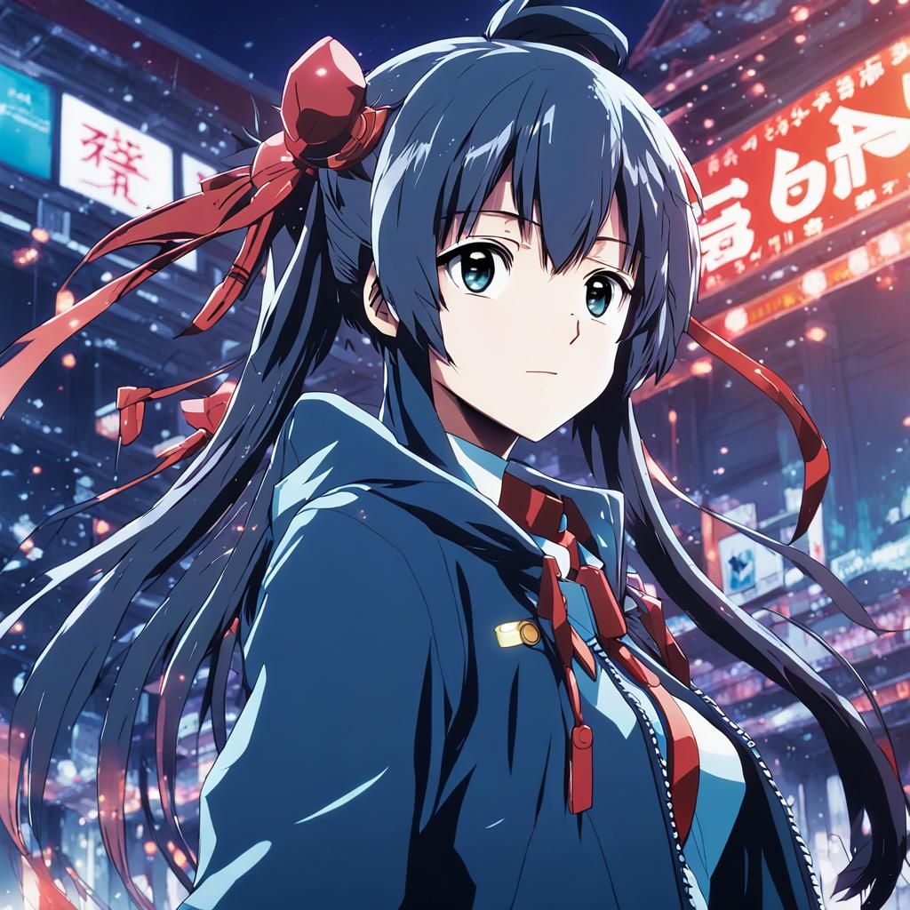 Anime Manga Scan with Cinematic Lighting