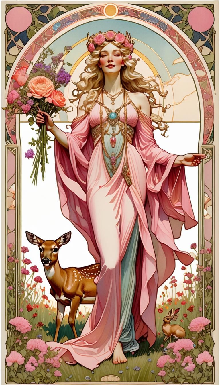 Kore, Goddess of Flowers