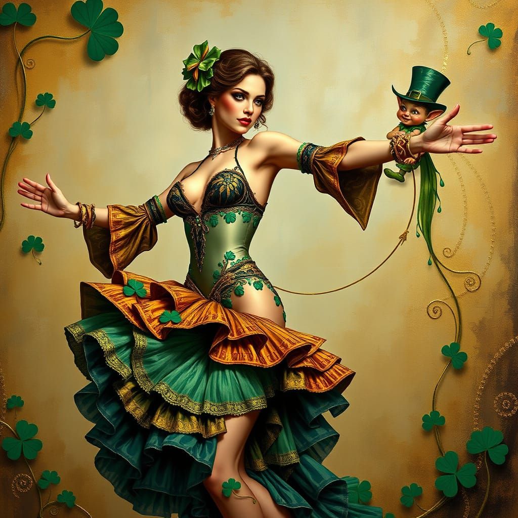 Aud's pet Leprechaun
