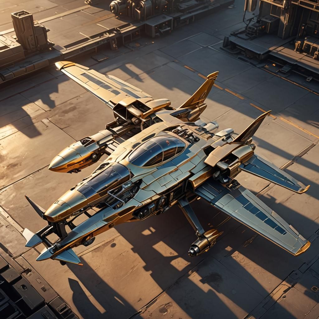 Sci-Fi Ark 1 Concept Art in Neill Blomkamp Style