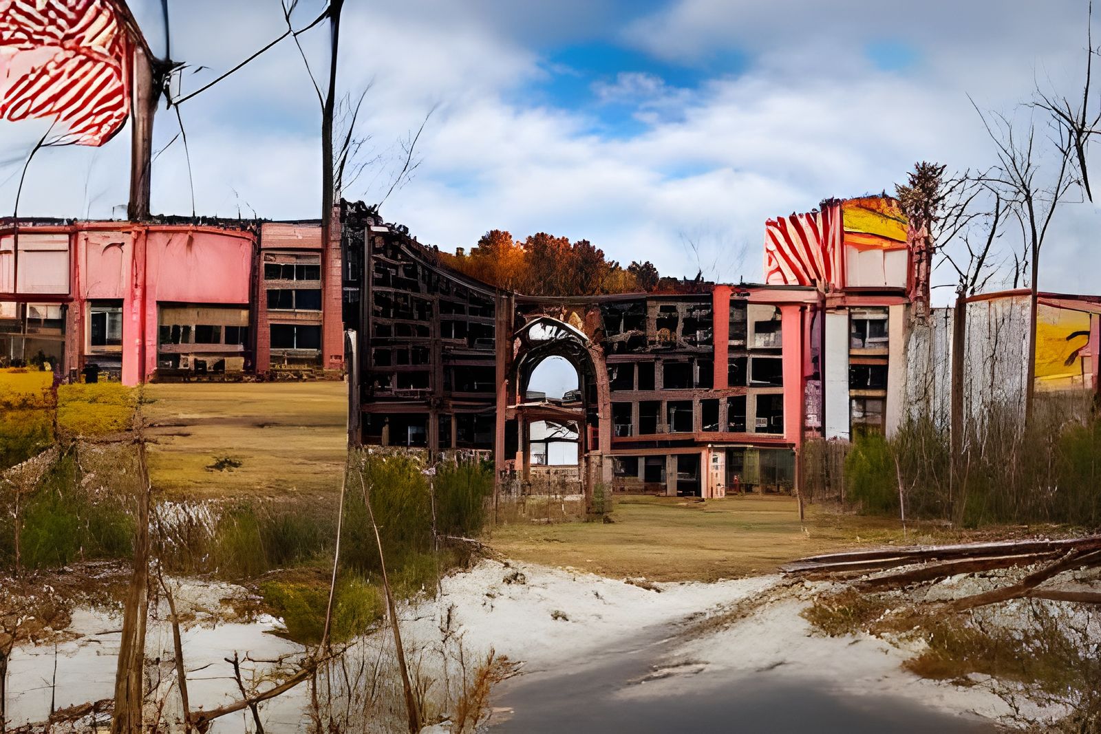 Decaying Ruins of America's Lost Industrial Dominance