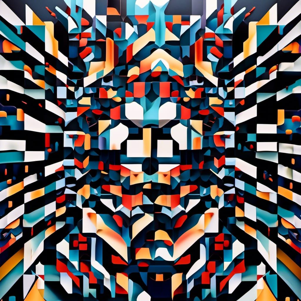 Surrealist Dreamscape: A New Year's Vision in Gouache