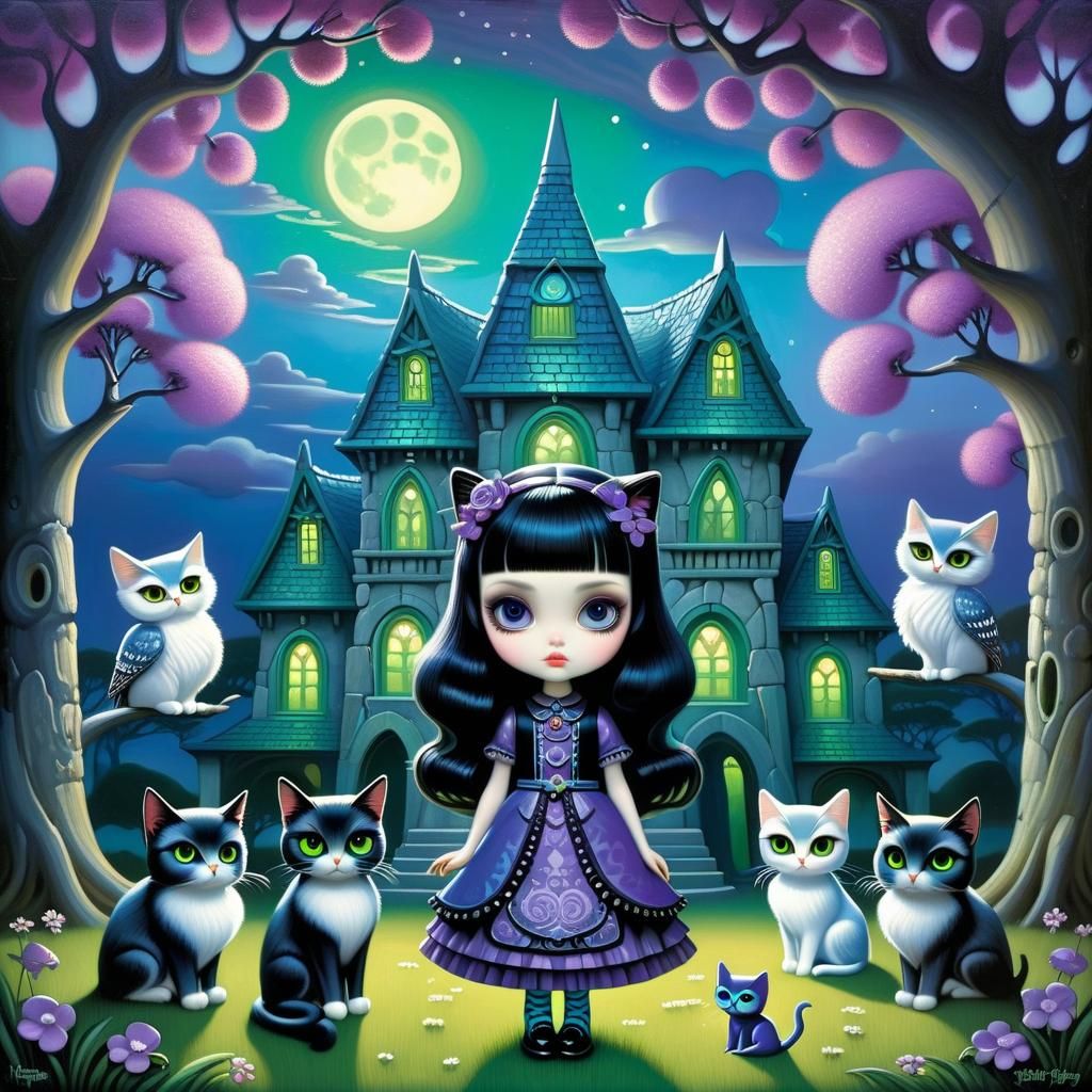 Stonehenge in Spring: A Post-Impressionistic Vision