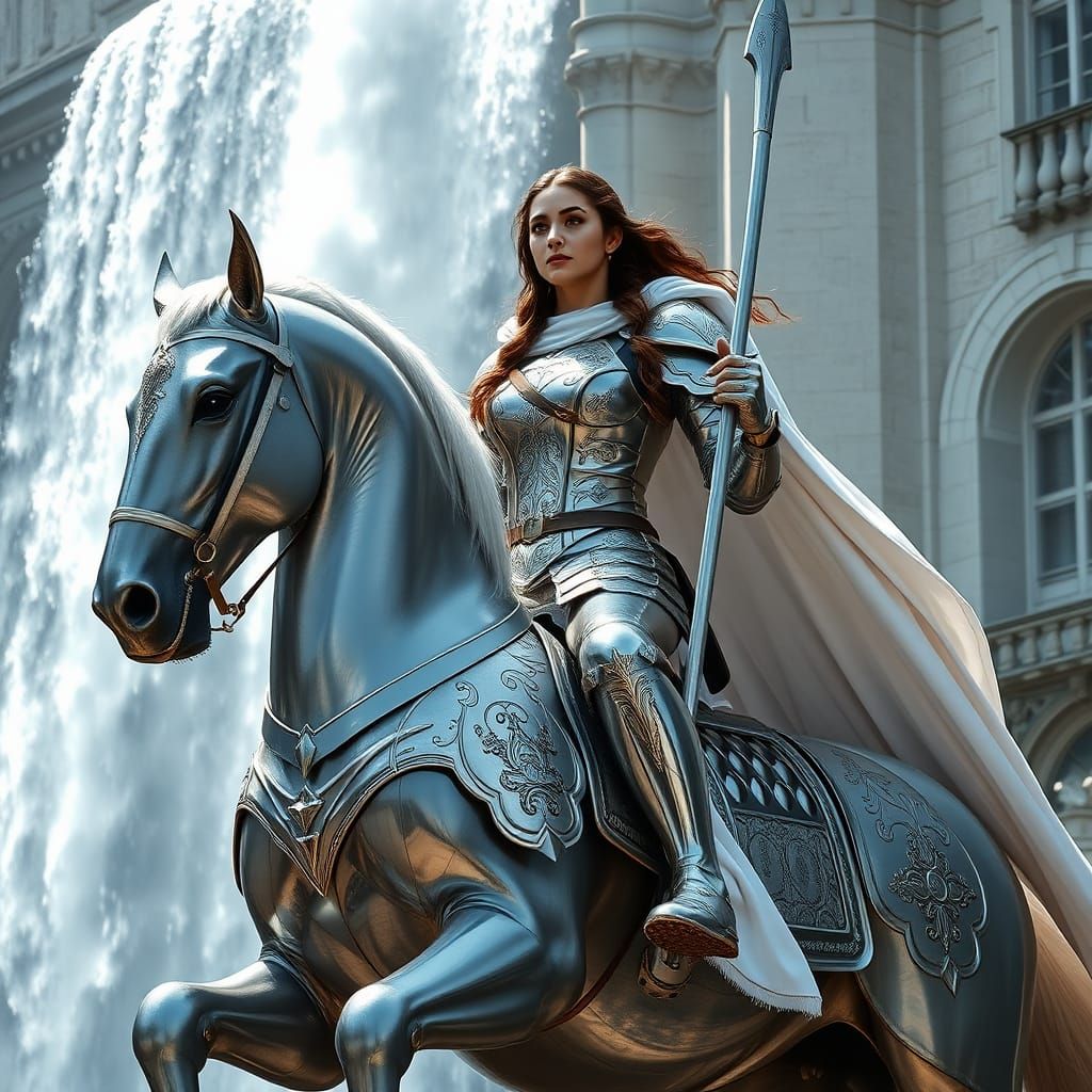 Ethereal Centaur Knight Rides into Battle