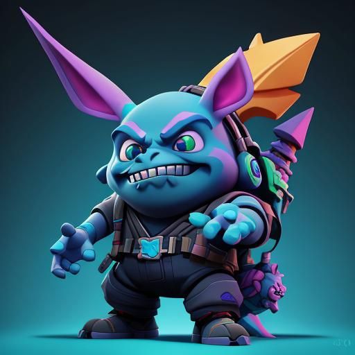 Fortnite Reimagined: Pixar-Style 3D Digital Art