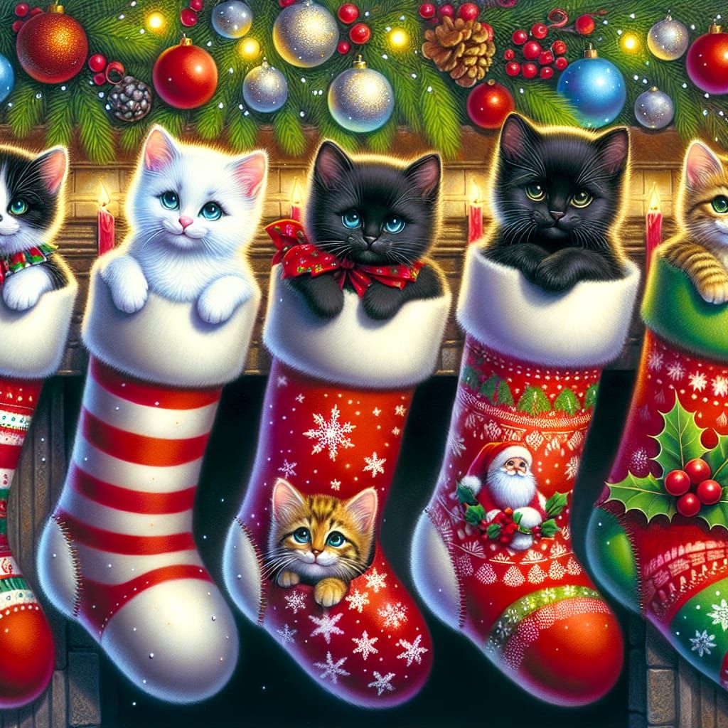 Christmas Cats