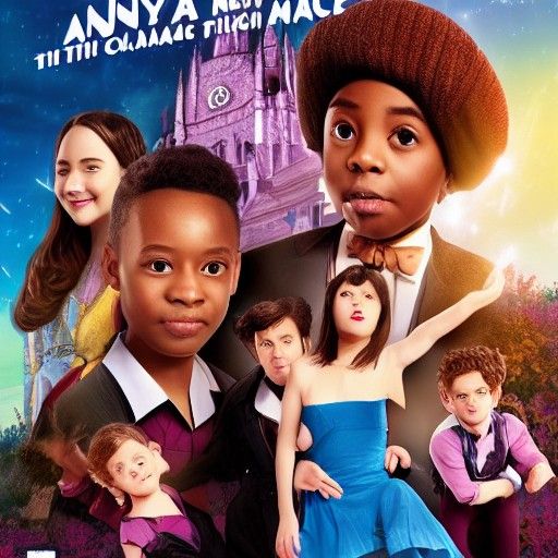 Anya and the magic squad film poster
