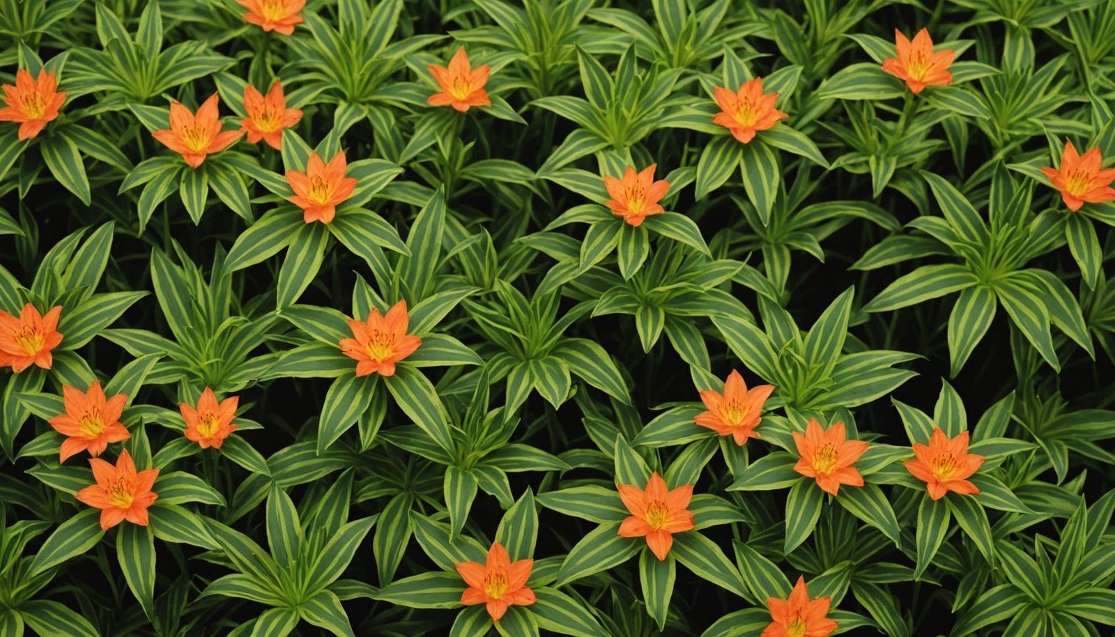 Vivid Zanthus Flowers in Australian Landscape