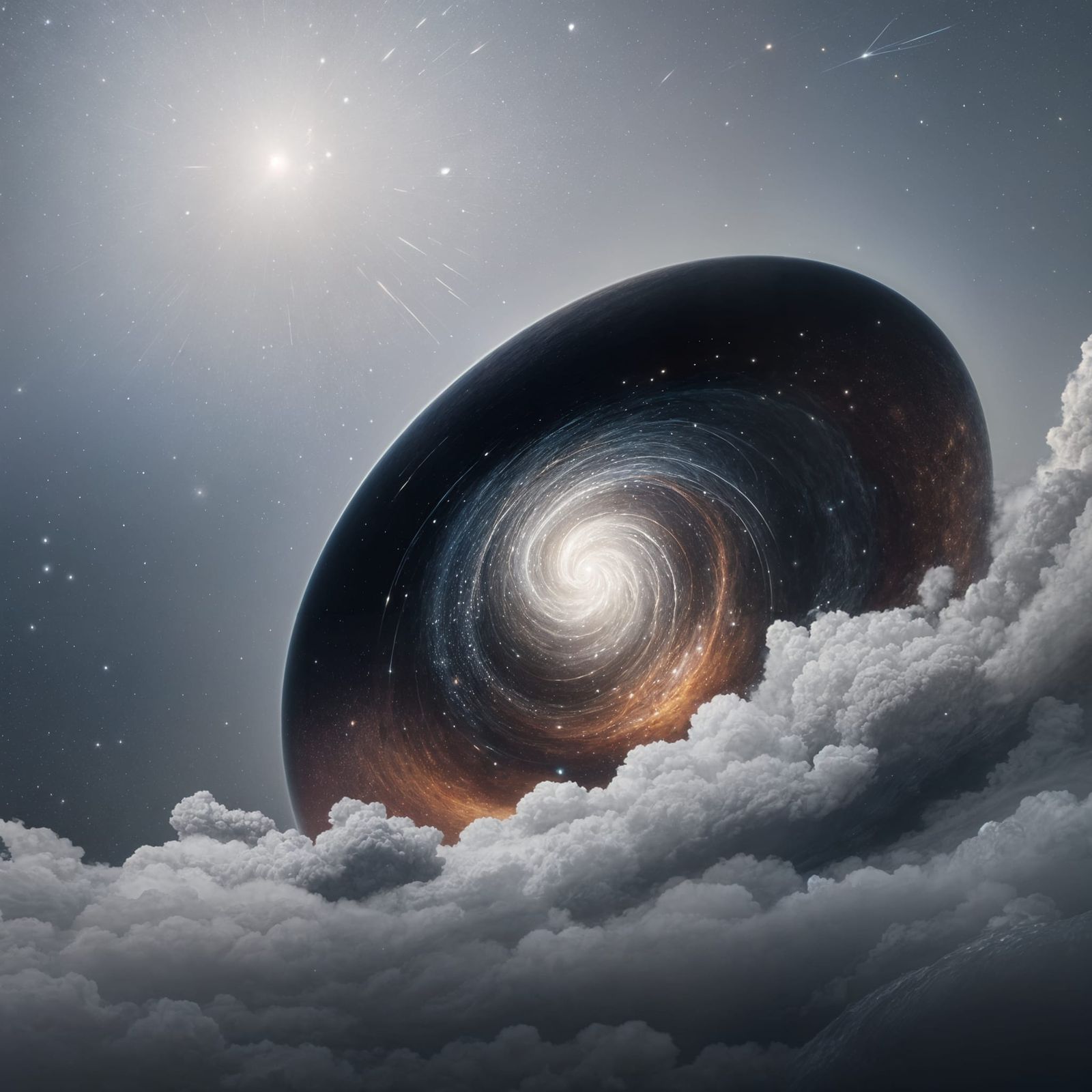 Lightspeed Star Streaks: Surreal Celestial Particle System