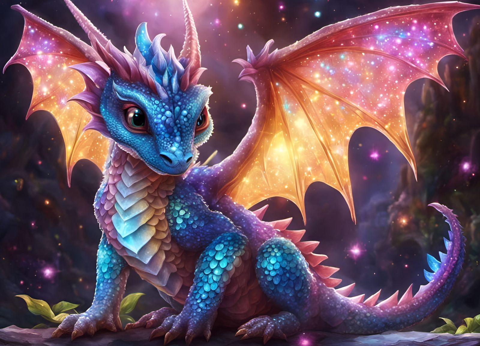 Sparkly Dragon