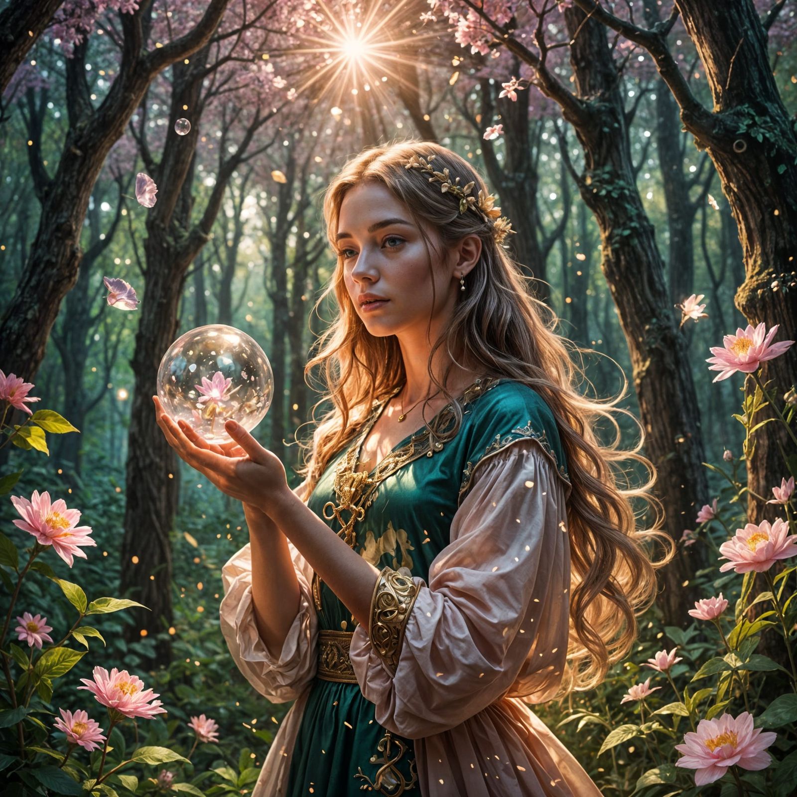 Love and Magic Visualized by AI