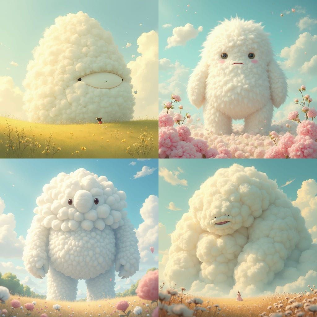 Giant Cotton Monster Unleashed