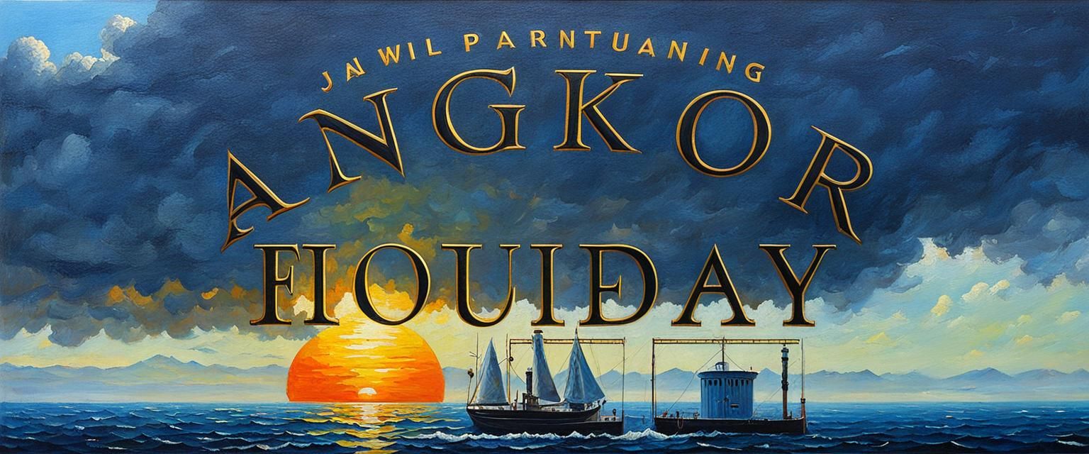 Logo as Oil Painting in Illustrative Style