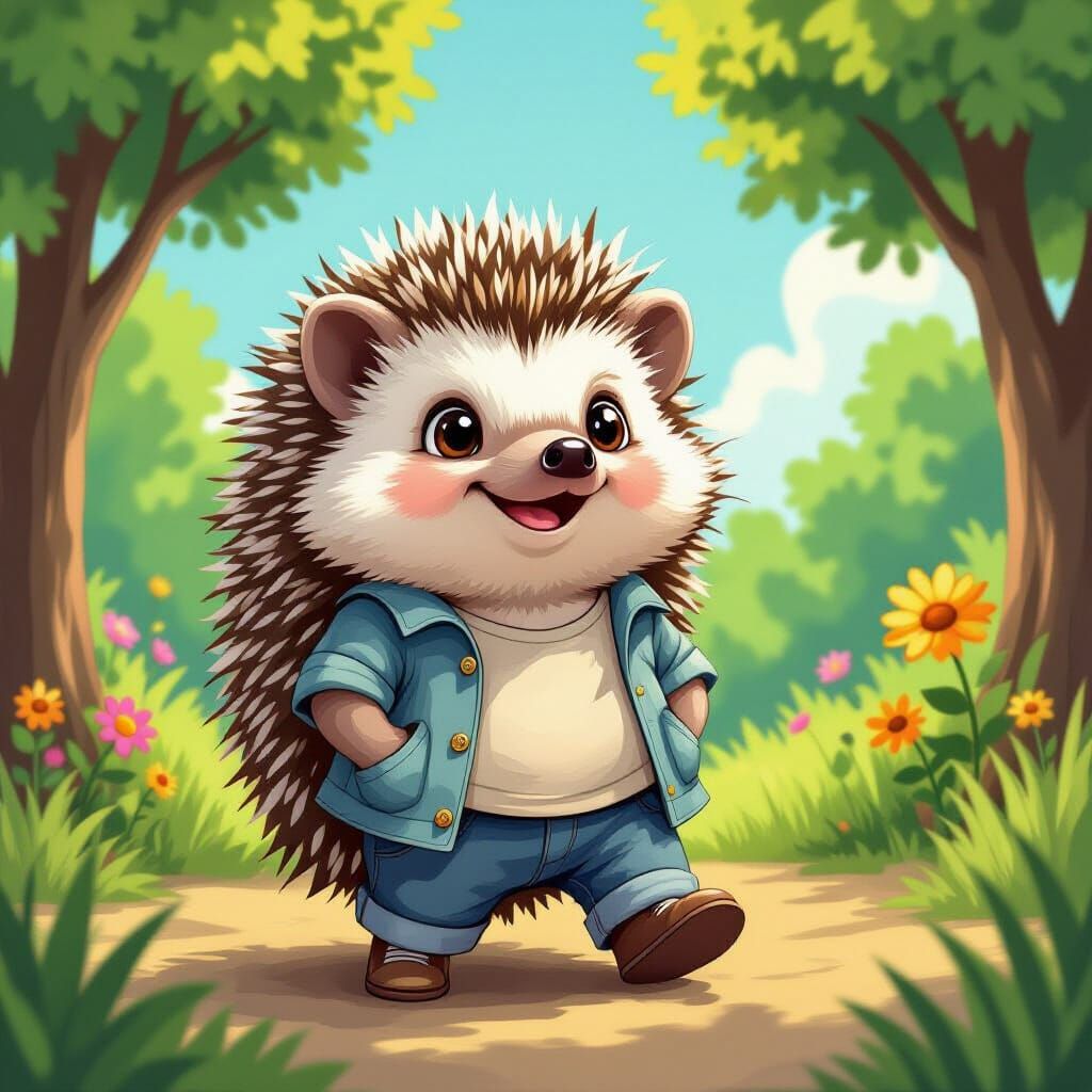 Hedgehog on July, 19th