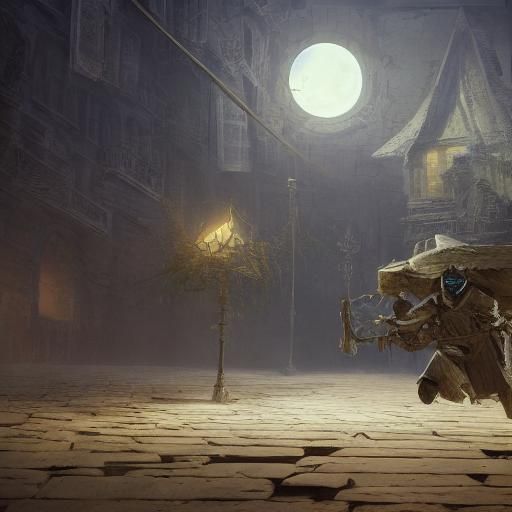 Exam Paper Ghost Haunts School at Night