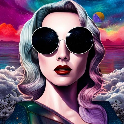 Dream Within a Dream: Mixed Media Collage