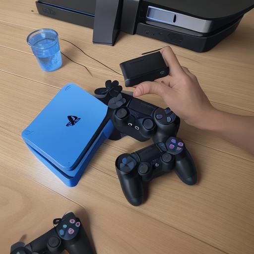 AI Generated PlayStation 4 Image