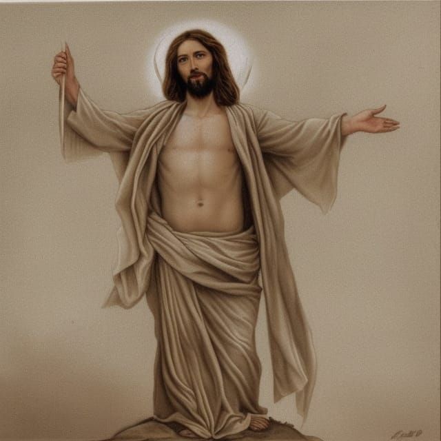 AI Generated Image of Jesus Christ