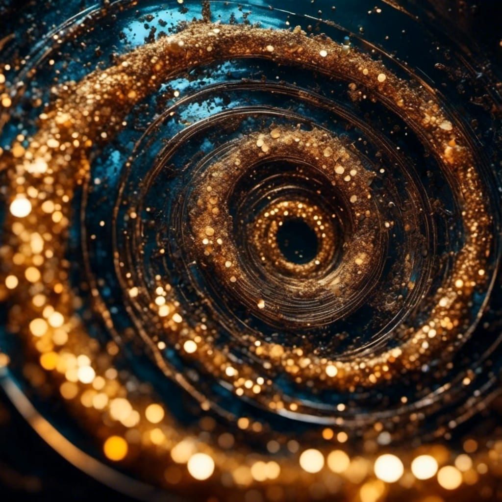 Beautiful Gold dust Tornado