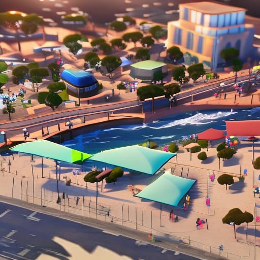 Sydney's Bondi Beach: Photorealistic 8K Render