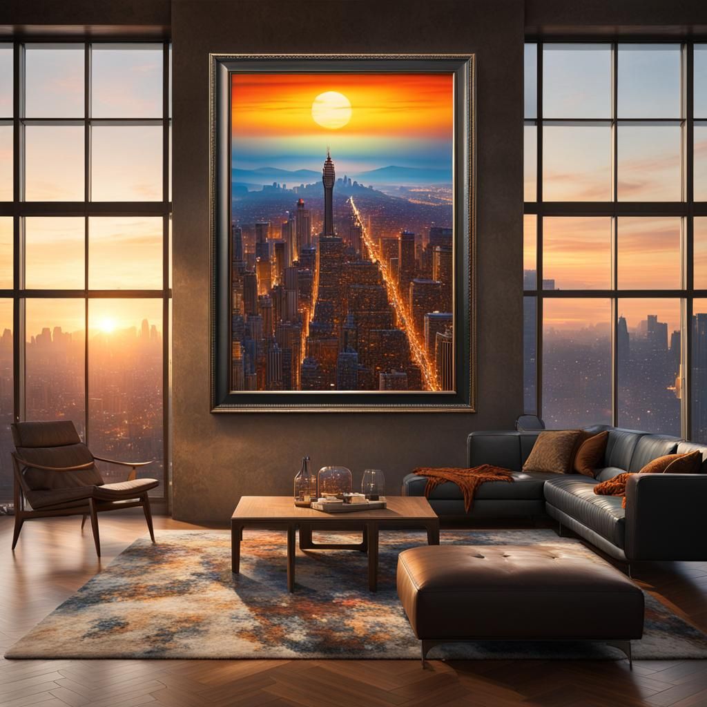A Futuristic Penthouse Masterpiece: MEGA CITY ONE Sunset