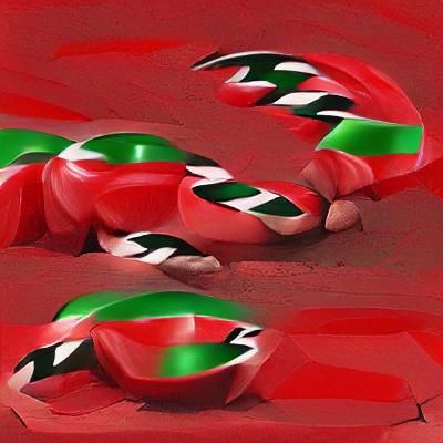 Stylized Depiction of Greed and Corruption