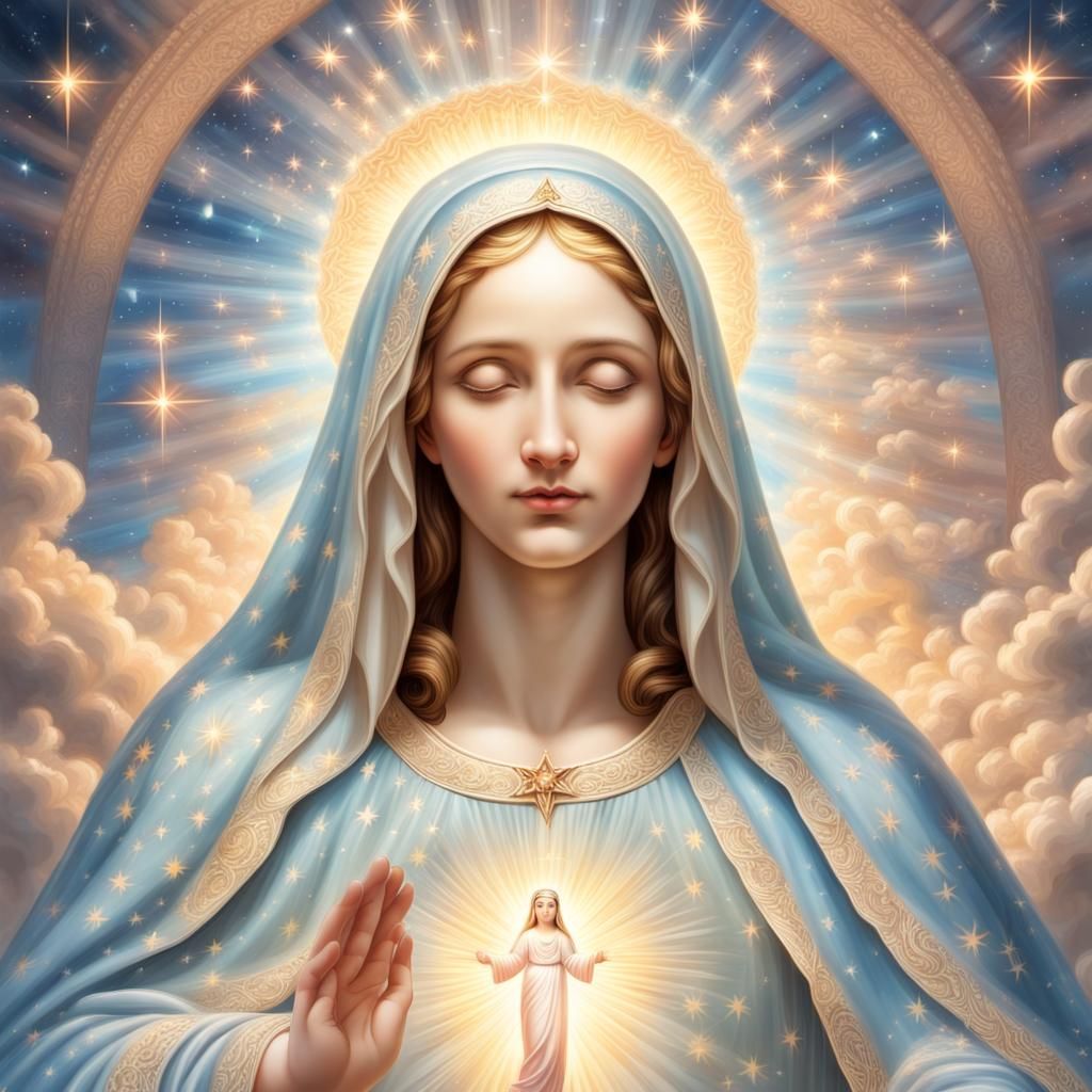 Mary, Mother of souls❤️🙏