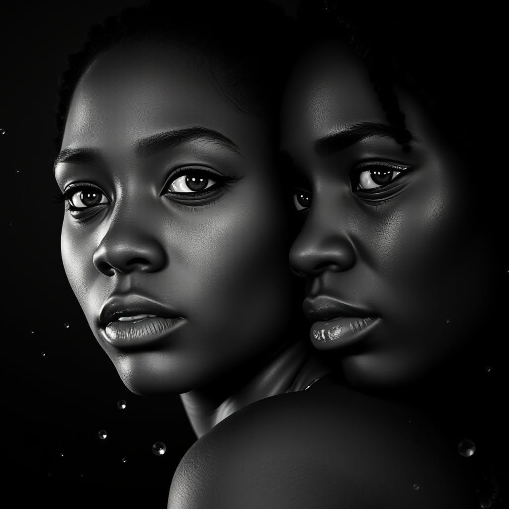 Portrait of black women