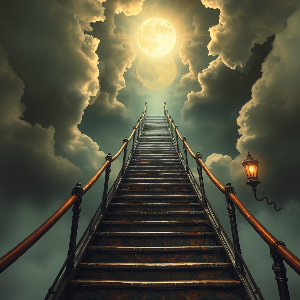 Steampunk Stairway to Eternity