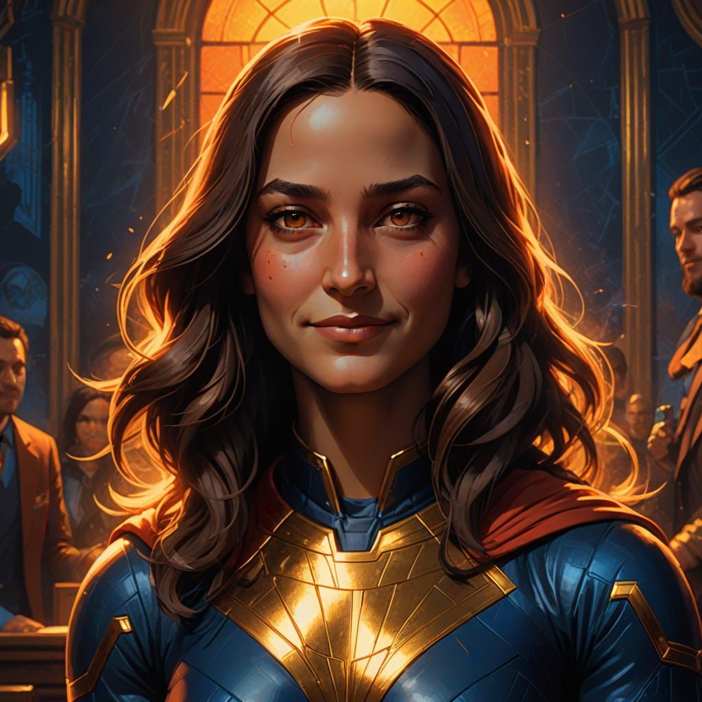 MONA LISA AS MS MARVEL