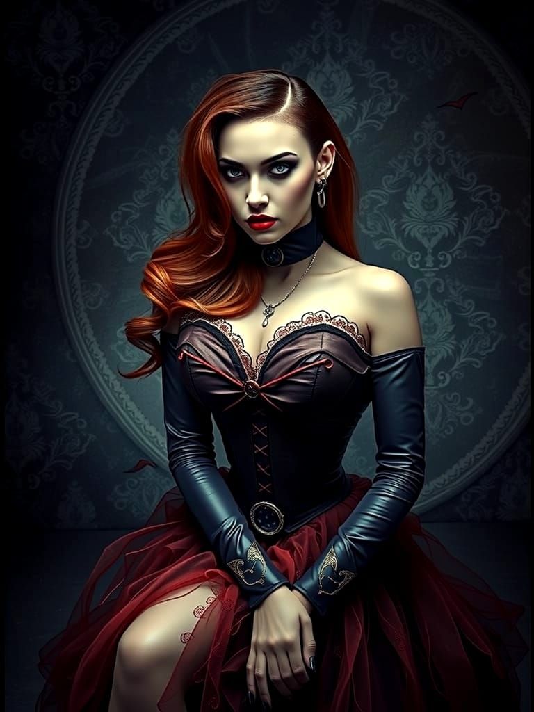 Jessica Rabbit in Gothic Style Photography