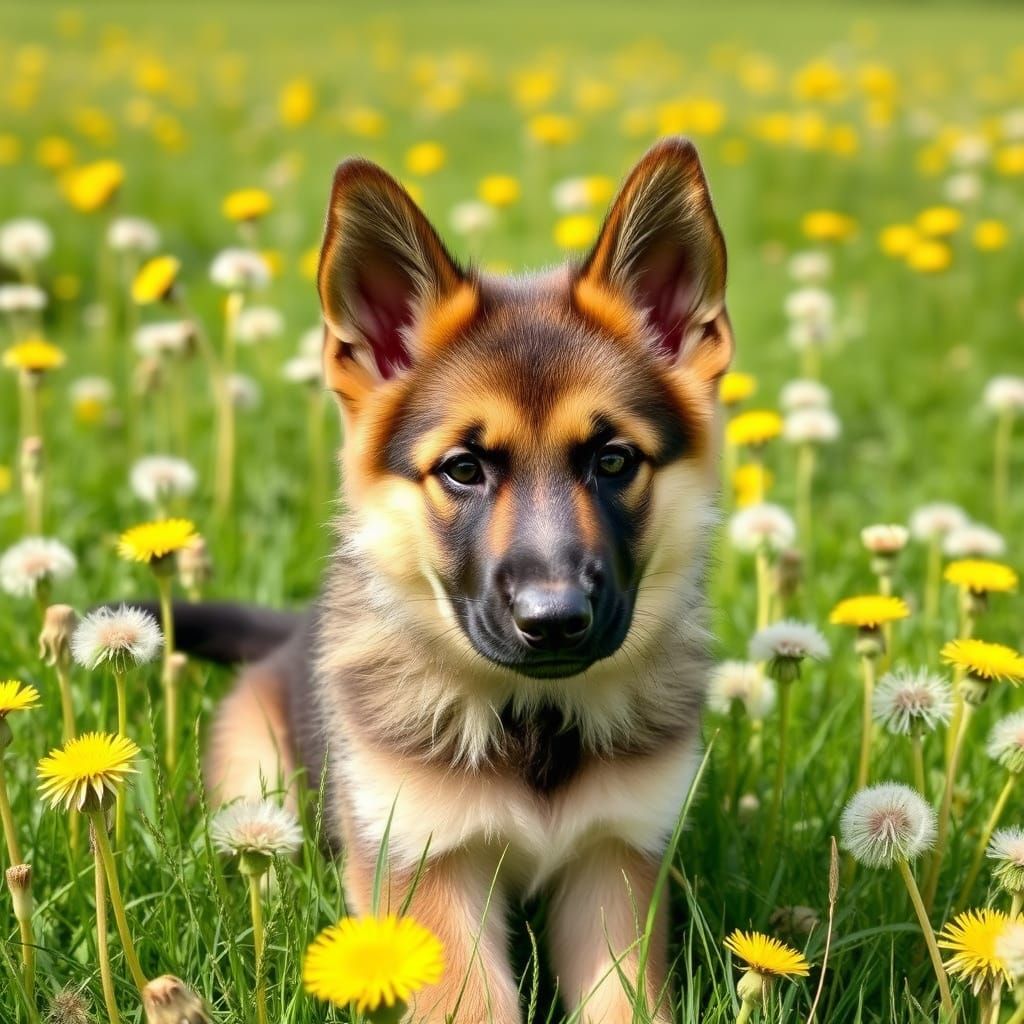 Trials and Tribulations of a sable German Shepherd puppy, in...