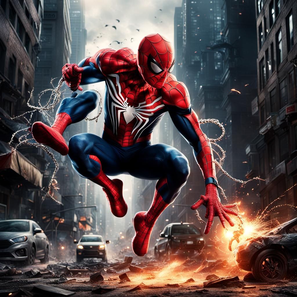 Spider-Man vs Venom: Explosive Showdown