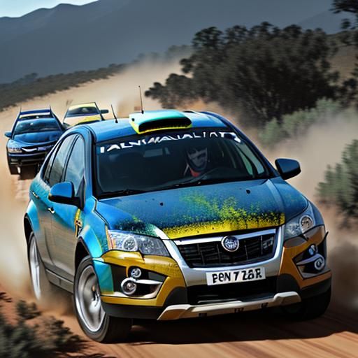 Rally holden captiva 7