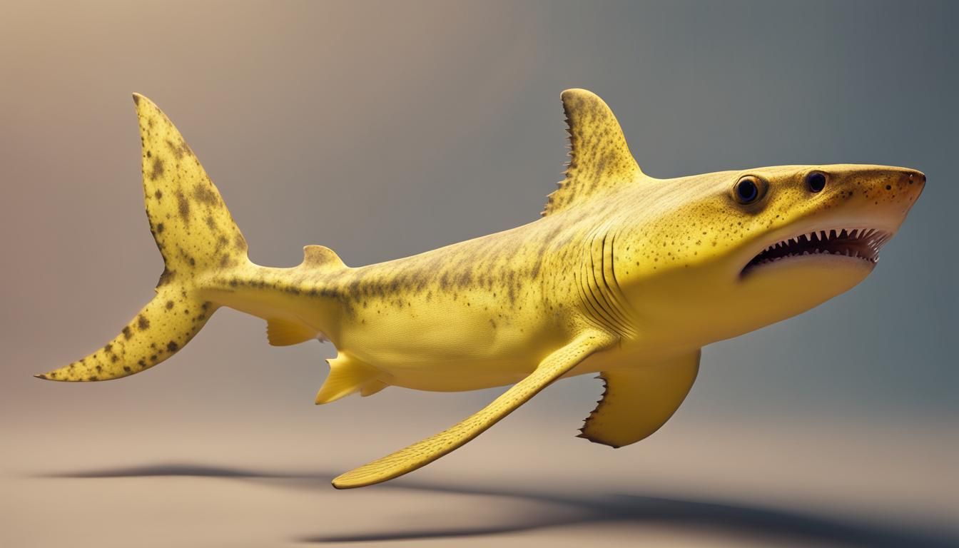 Hyperrealistic Pineappleshark Morph in Digital Photography