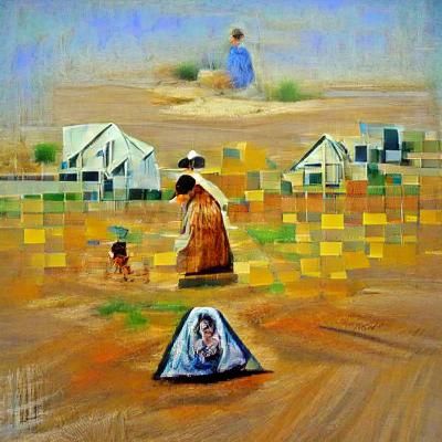 Geometric Impressionism: Migrant Mother During Dust Bowl