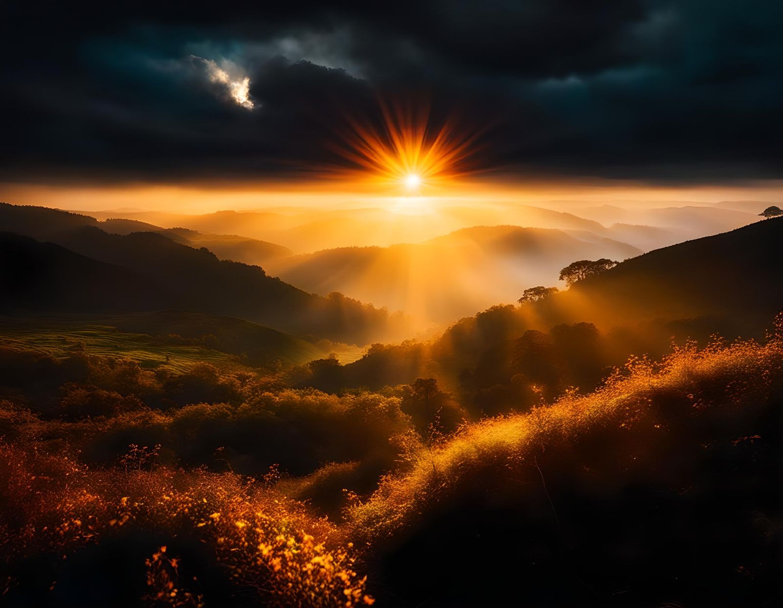 Dreamy Sunrise: Fantasy Beckons at Dawn